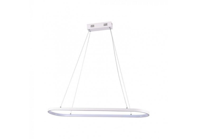 Vt-7825 lampe à suspendre led 24w (80x20x100cm) 4000k corps blanc- 10055 - V-tac