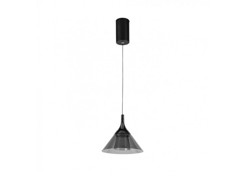 Vt-7831 lampe à suspendre led 9w 19,5x17,5x100cm 4000k corps noir- 10081 - V-tac