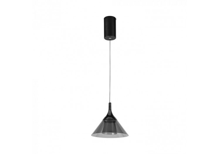 Vt-7831 lampe à suspension led 9w 19,5x17,5x100cm 3000k corps noir- 10082 - V-tac