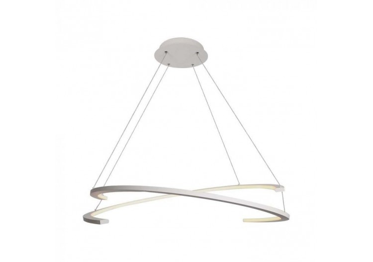 Vt-7908 48w led lampe suspendue en métal d:800xh1200mm 4000k corps blanc triac dimmable- 14987 - V-tac