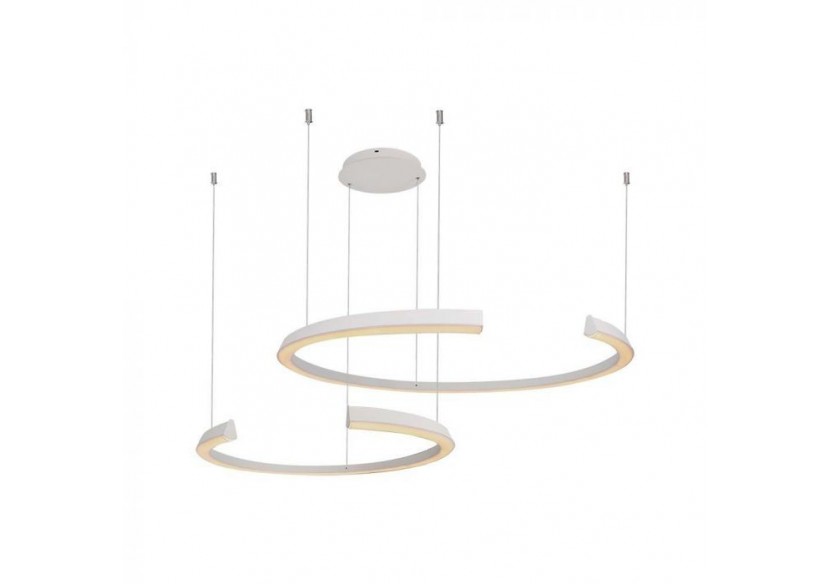 Vt-7914 48w led lampe suspendue en métal l1100xw800xh1200mm cct 4000k corps blanc triac dimmable- 14993 - V-tac