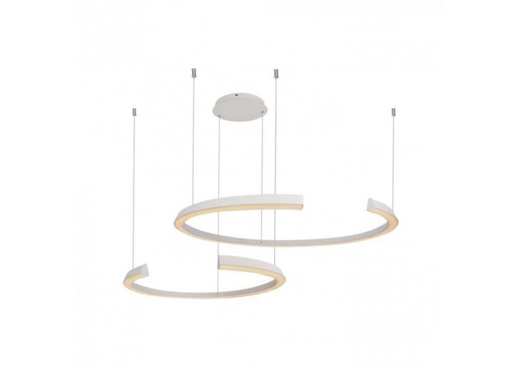 Vt-7914 48w lampe led suspendue en métal 1100x800x1200mm 3000k corps blanc triac dimmable- 14992 - V-tac