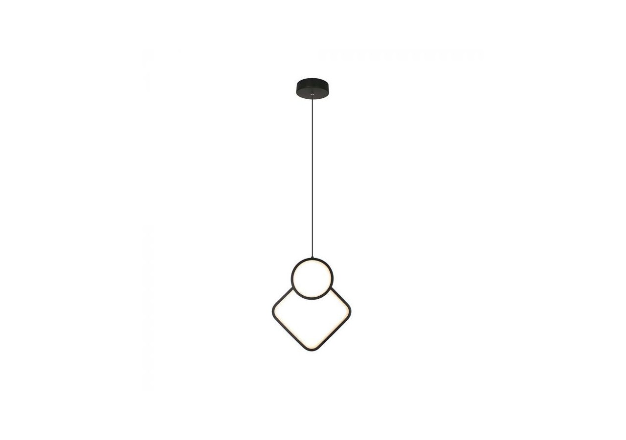 Vt-7917 suspension led 12w en métal 280x1800mm 4000k corps noir- 14999 - V-tac