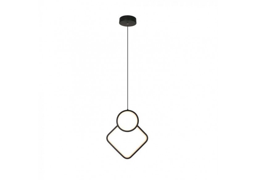 Vt-7917 suspension led 12w en métal 280x1800mm 4000k corps noir- 14999 - V-tac