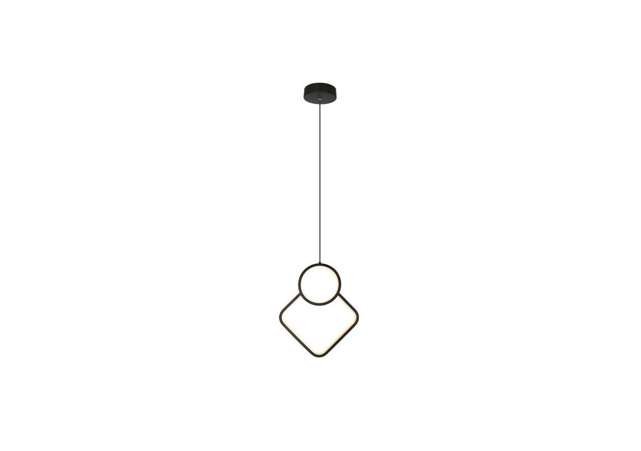 Vt-7917 suspension led 12w l280xh1800mm 3000k corps noir- 14998 - V-tac