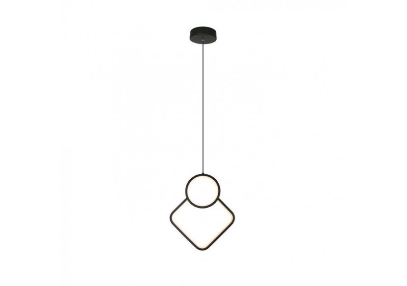 Vt-7917 suspension led 12w l280xh1800mm 3000k corps noir- 14998 - V-tac