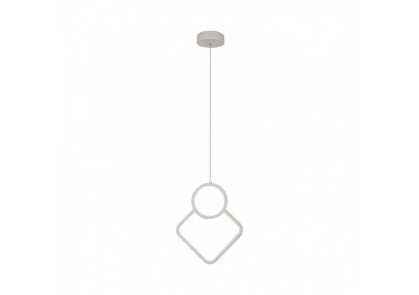 Vt-7917 suspension led métal 12w l280xh1800mm 3000k corps blanc- 15000 - V-tac