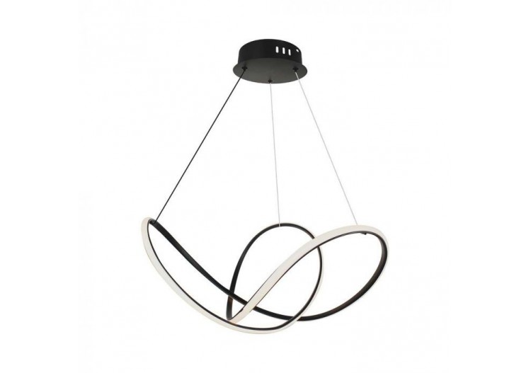 Vt-7919 49w suspension décorative led l:70xh120cm 3000k corps noir- 15340 - V-tac