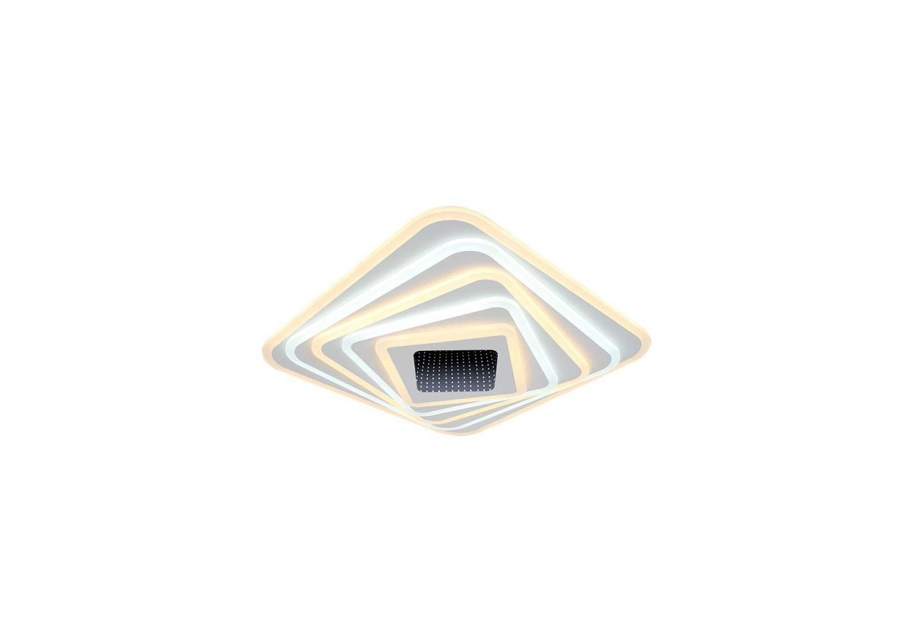 Vt-7958 150w led plafonnier décoratif intelligent 50x50x7cm 3in1 dimmable + télécommande- 15356 - V-tac