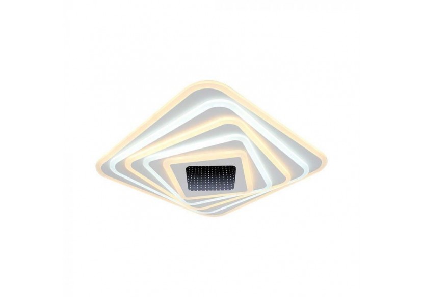 Vt-7958 150w led plafonnier décoratif intelligent 50x50x7cm 3in1 dimmable + télécommande- 15356 - V-tac