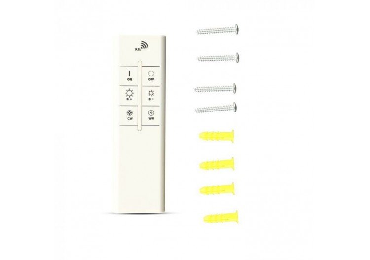 Vt-7308 Suspension design led ronde 22w (cct:3in1) d:300*h80,dimmable-blanc- 3966 - V-tac