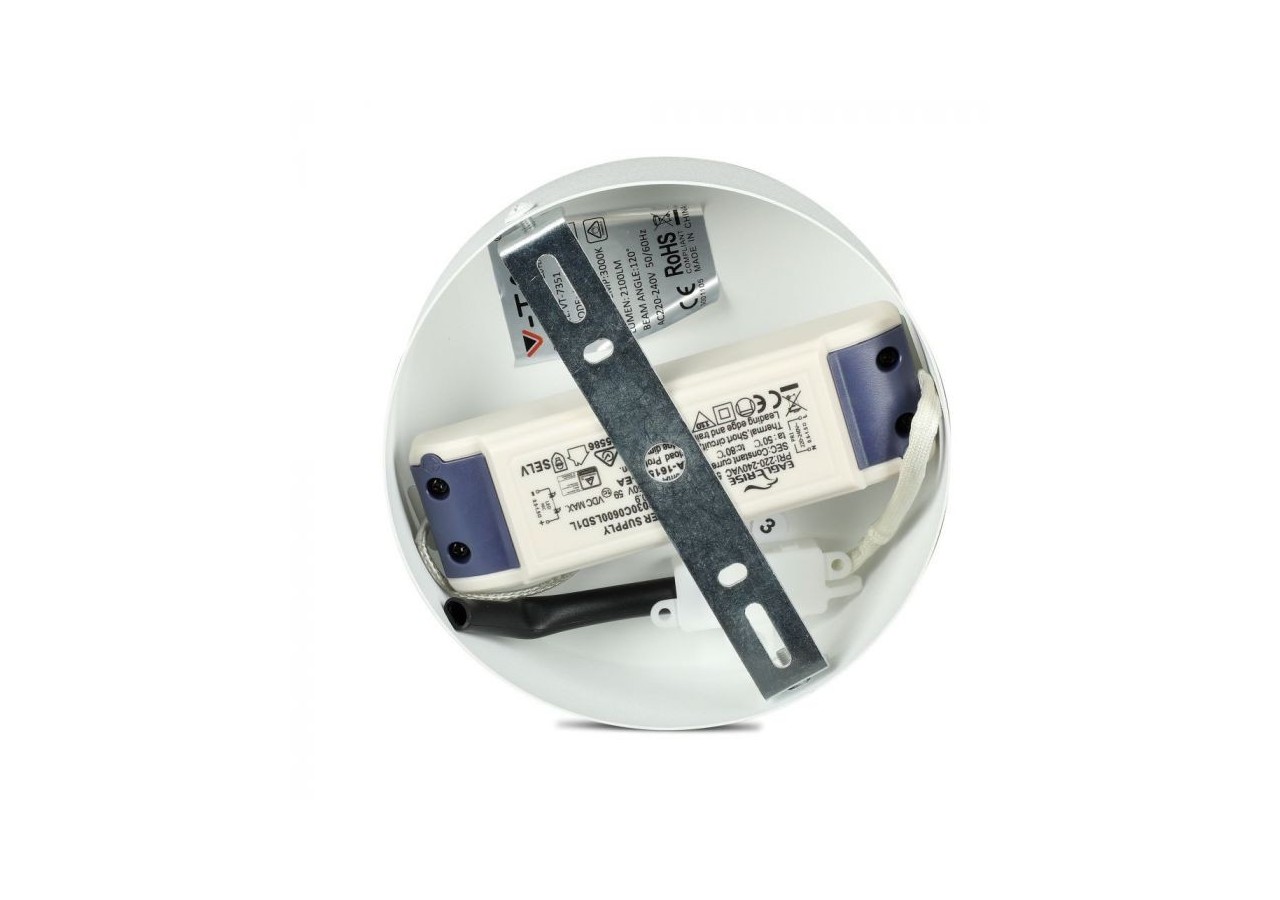 Vt-7351 Suspension design LED 25w (triac dimmable) 3000k -blanc- 40021 - V-tac