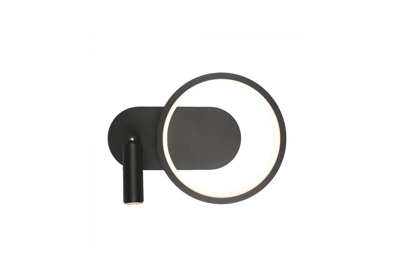 Vt-7906 abat-jour led en métal 14w l250xw100xh180mm corps noir 4000k- 14980 - V-tac