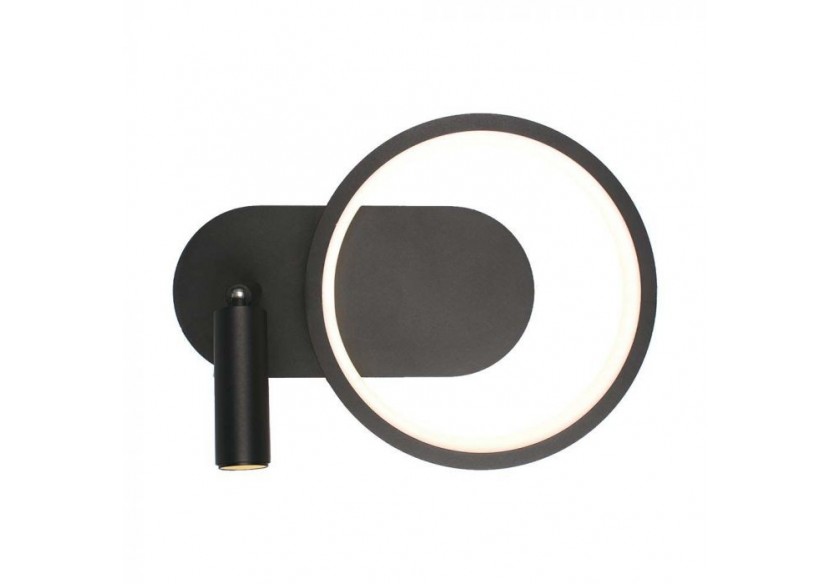 Vt-7906 abat-jour led en métal 14w l250xw100xh180mm corps noir 4000k- 14980 - V-tac