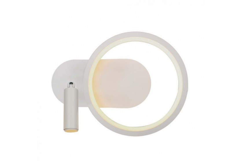 Vt-7906 abat-jour led en métal 14w 250x100x180mm corps blanc 3000k- 14983 - V-tac