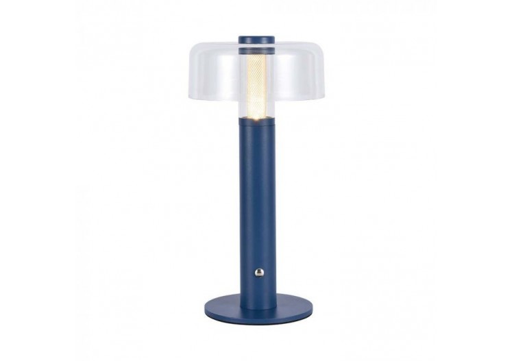 Vt-1049 lampe de table led-1800mah batterie d:150x300 3000k corps violet- 7942 - V-tac