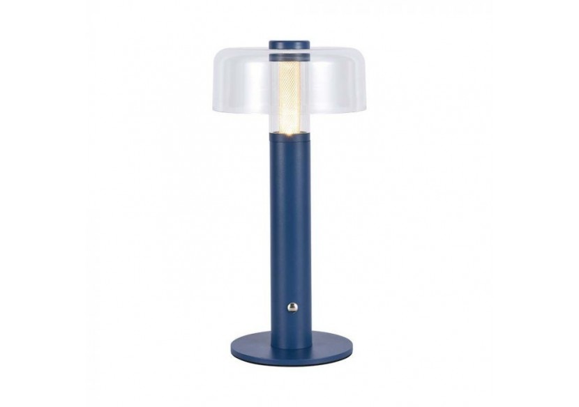 Vt-1049 lampe de table led-1800mah batterie d:150x300 3000k corps violet- 7942 - V-tac