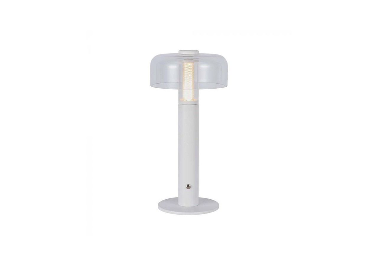 Vt-1049 lampe de table led batterie 1800mah d:150x300 3000k corps blanc- 7941 - V-tac