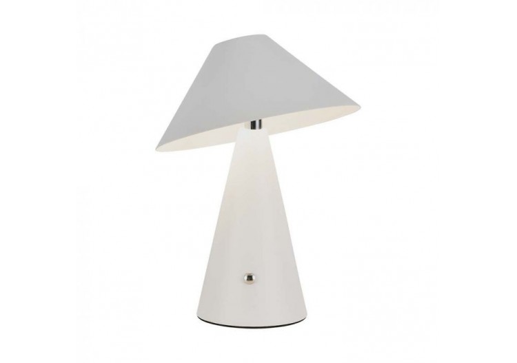Vt-1051 lampe de table led 1800mah batterie d:180x240 3in1 corps blanc- 7948 - V-tac