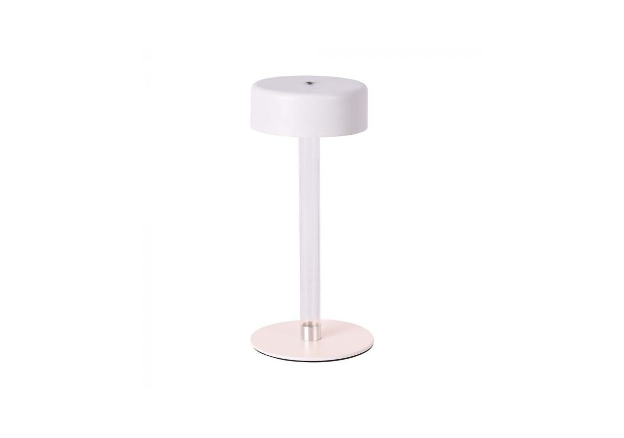 Vt-7567 lampe de table led 3w d120x255 3in1 blanc+transparent pilier central- 10571 - V-tac