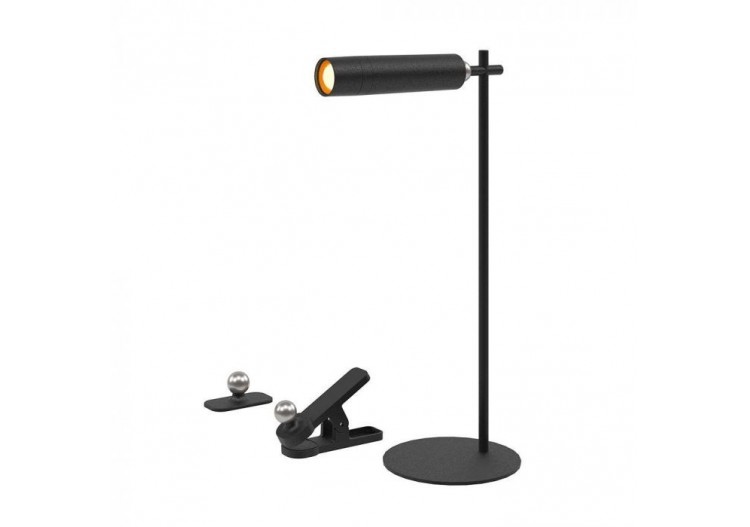Vt-7413 lampe de table magnétique led 3w 4000k corps noir- 23042 - V-tac