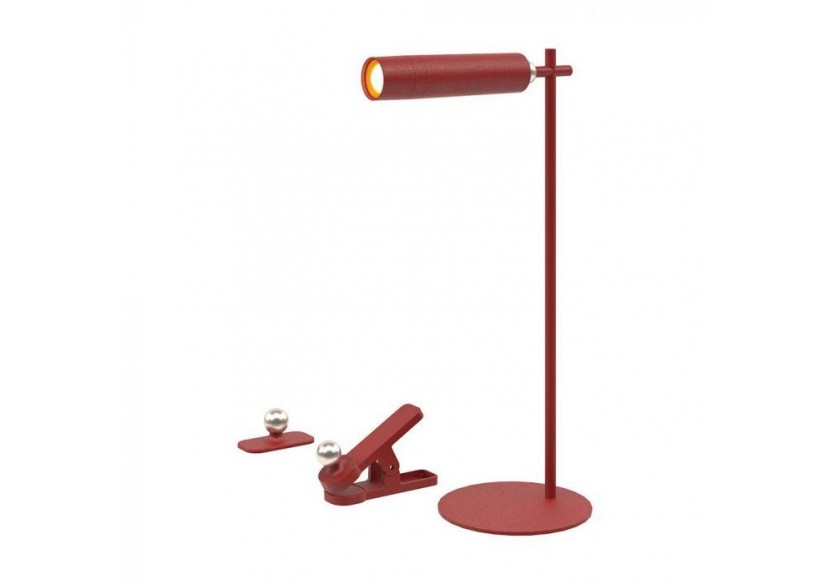 Vt-7413 lampe de table magnétique led 3w 4000k corps rouge- 23043 - V-tac