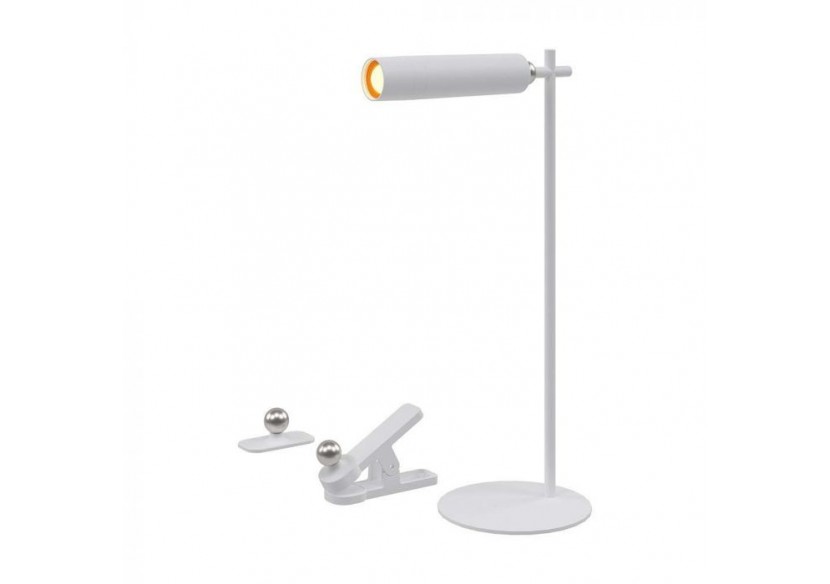Vt-7413 lampe de table magnétique à led 3w 4000k corps blanc- 23041 - V-tac