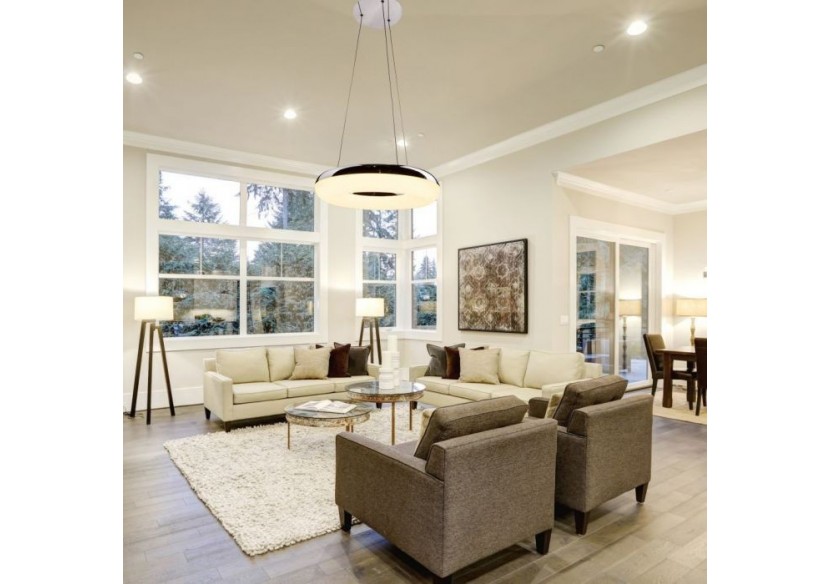 Vt-40-1 lustre lumière douce 40w 3000k d:400- 3874 - V-tac