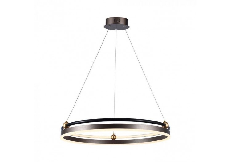 Vt-7579 30w led lampe suspendue anneau unique 3000k corps de café- 23097 - V-tac