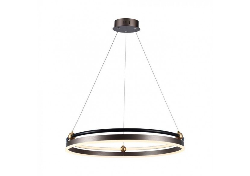 Vt-7579 30w led lampe suspendue anneau unique 3000k corps de café- 23097 - V-tac