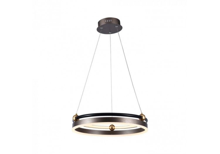 Vt-7580 20w led lampe suspendue anneau unique 3000k corps de café- 23098 - V-tac