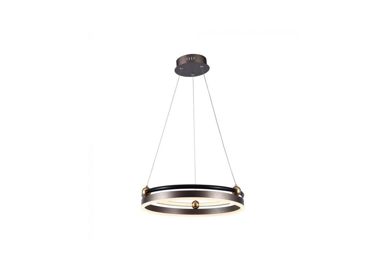 Vt-7580 20w led lampe suspendue anneau unique 3000k corps de café- 23098 - V-tac