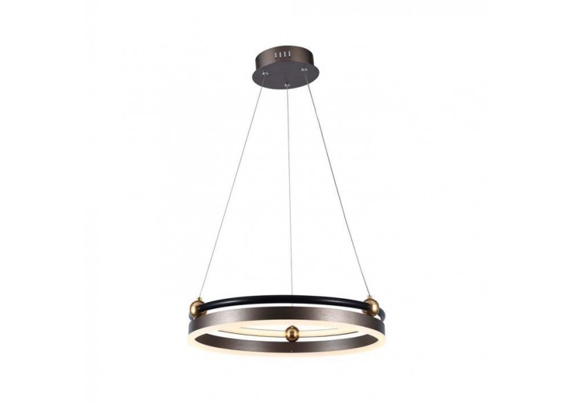 Vt-7580 20w led lampe suspendue anneau unique 3000k corps de café- 23098 - V-tac