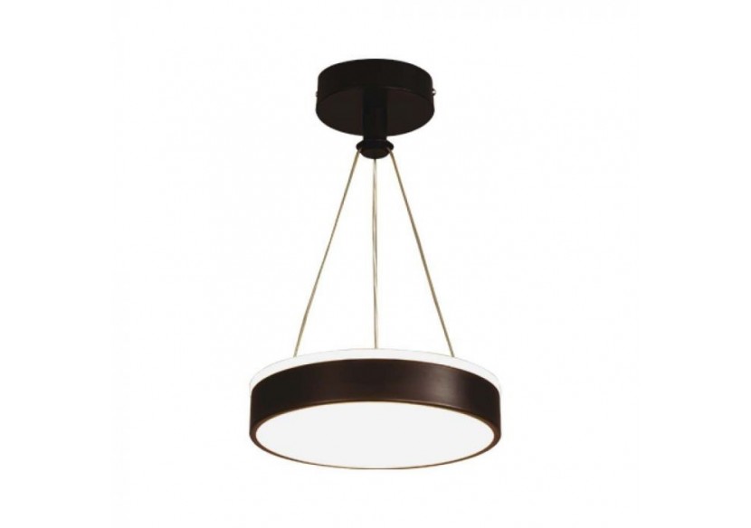 Vt-7765 12w led suspension design 4000k noir- 6931 - V-tac