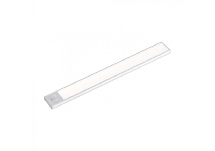 Vt-8141 1.5w a mené la lumière d'armoire avec le capteur de pir 3000k corps argenté ip20- 2961 - V-tac