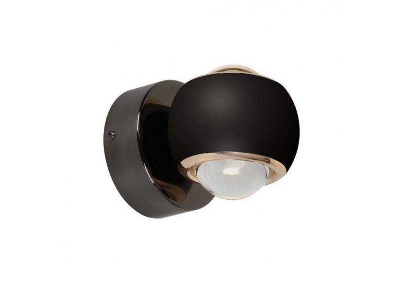 Applique murale LED Vt-7504 10w, corps noir 3000k- 23007 - V-tac