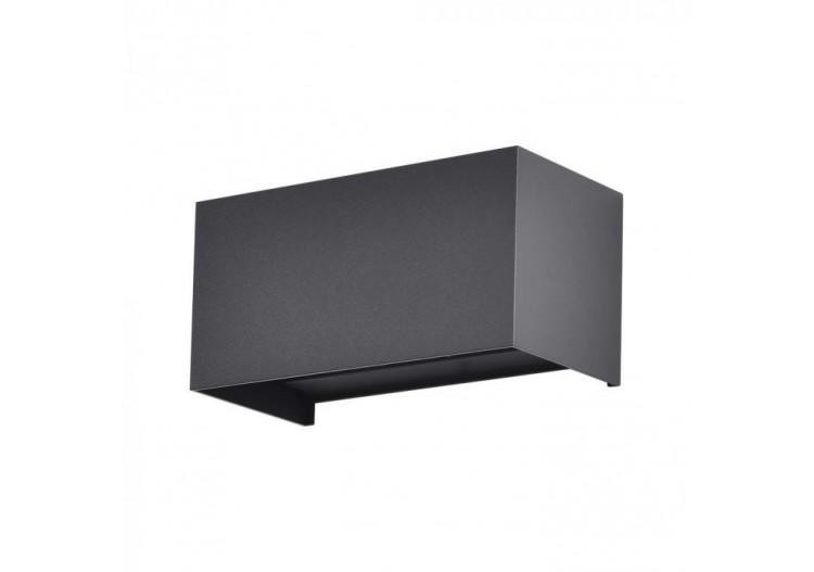 Applique murale LED Vt-8125 24w 3000k corps noir- 2977 - V-tac