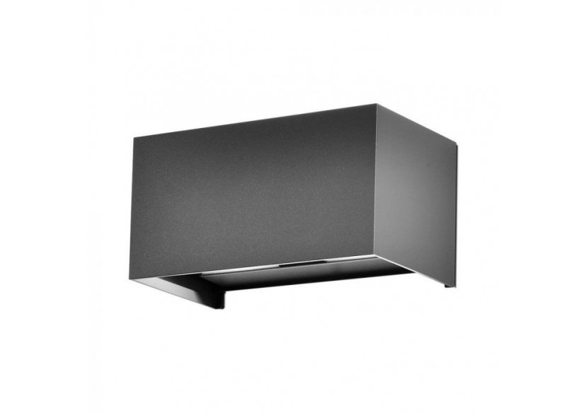 Applique murale LED Vt-8125 24w, corps gris 3000k- 2979 - V-tac