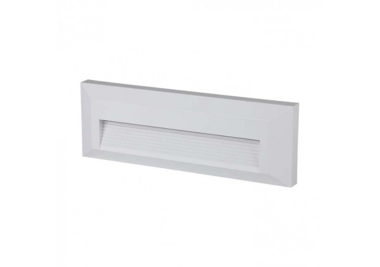 Vt-1162 3w LED étape lumière 4000k corps blanc rectangle- 211326 - V-tac
