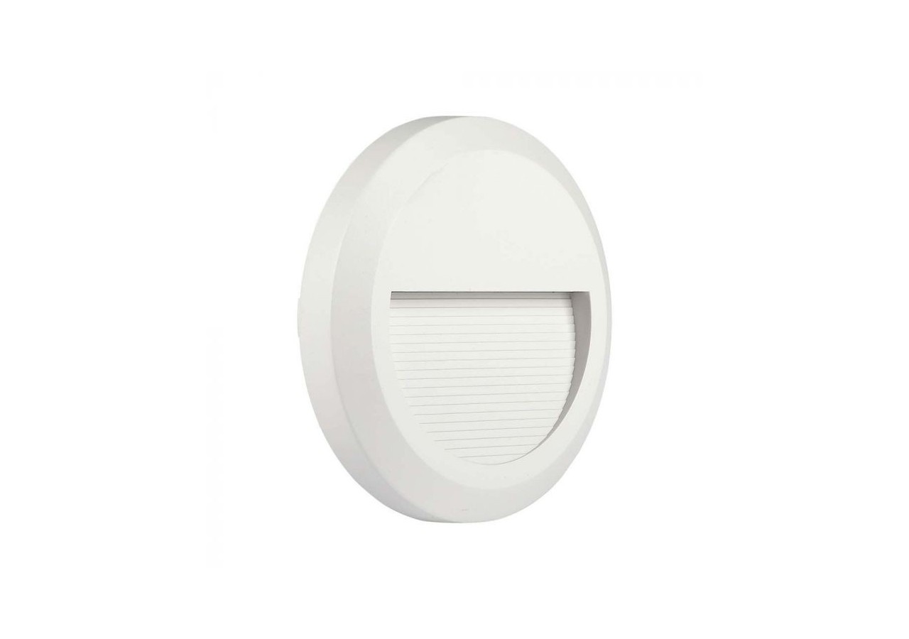 Vt-1142 2w lampe de marche LED 4000k corps blanc rond- 211314 - V-tac