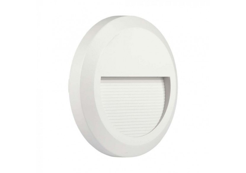 Vt-1142 2w lampe de marche LED 4000k corps blanc rond- 211314 - V-tac