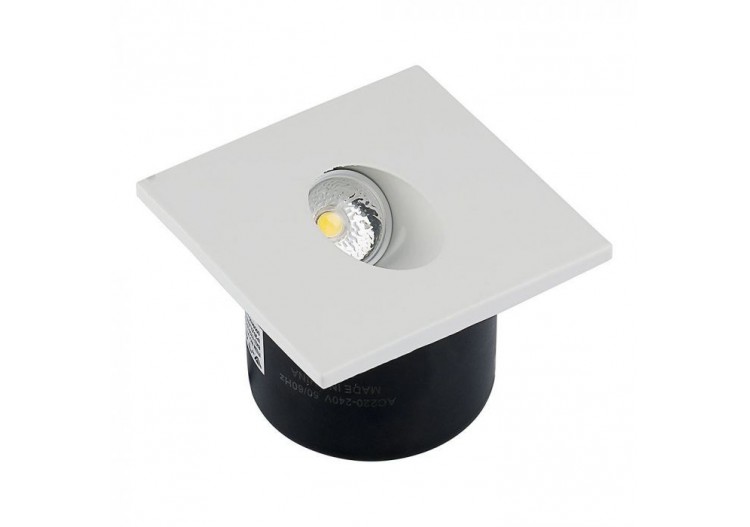 Lampe de balisage LED Vt-1109 3w 3000k carrée- 211209 - V-tac