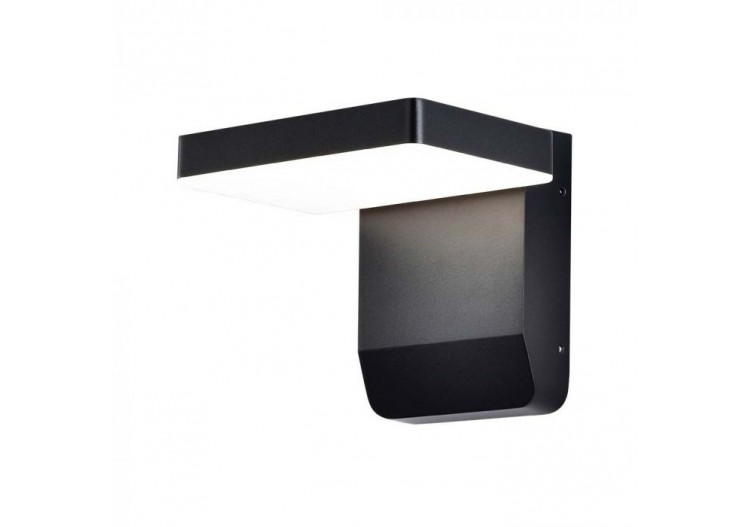 Applique murale LED Vt-11020 17w 4000k corps noir carré ip65- 2945 - V-tac