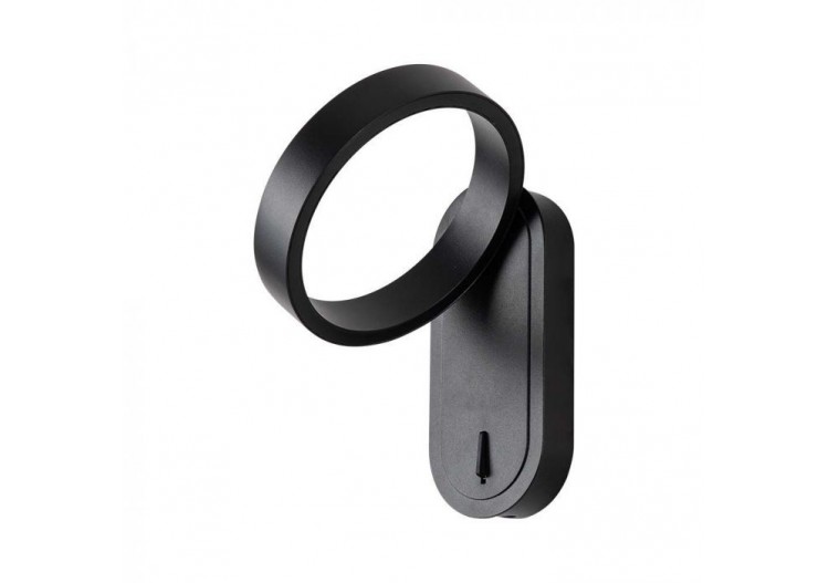 Applique murale LED Vt-1180 5w 3000k+4000k corps noir ip65- 10448 - V-tac