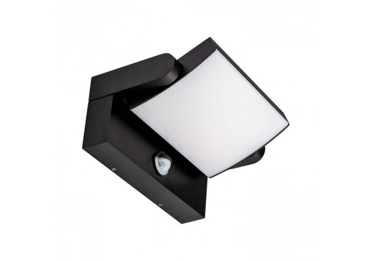 Applique murale LED Vt-11020s 17w avec capteur 4000k corps noir ip65- 2941 - V-tac