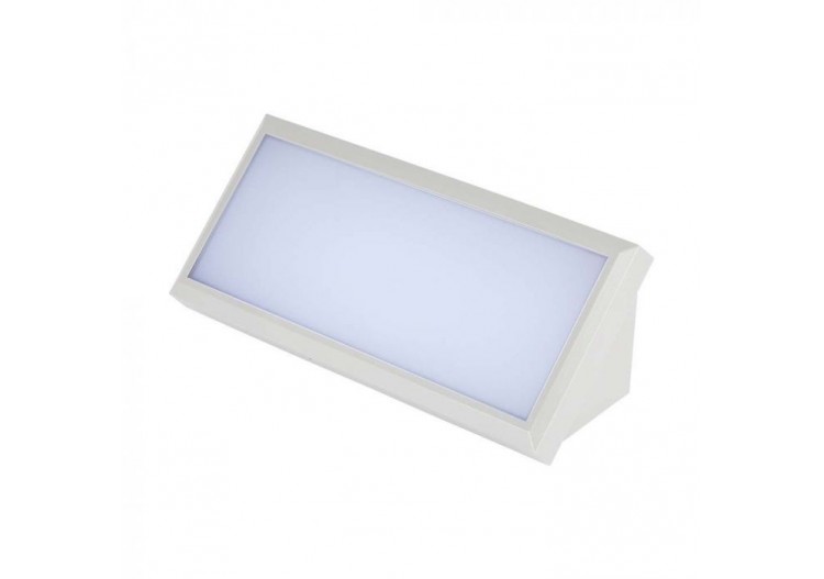 Vt-8054 12w LED paysage extérieur lumière douce moyen 4000k corps blanc- 6814 - V-tac