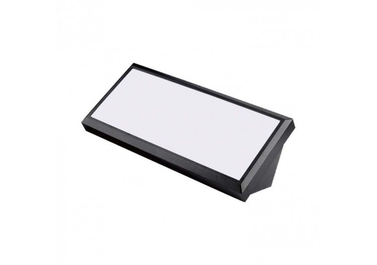 Vt-8054 12w LED paysage extérieur lumière douce moyen 4000k corps noir- 6808 - V-tac