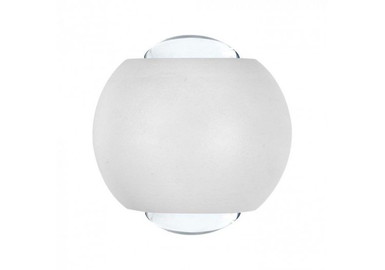 Vt-2502 2w led cob applique murale 2 voies 4000k corps blanc- 10587 - V-tac