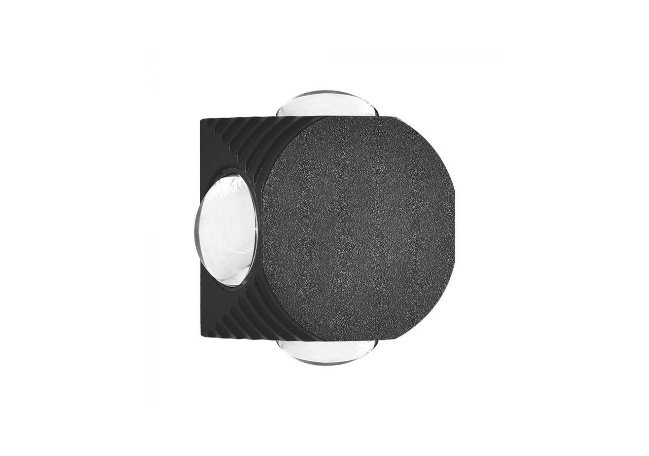 Vt-2544 4w led cob applique murale 4 voies 4000k corps noir- 10590 - V-tac