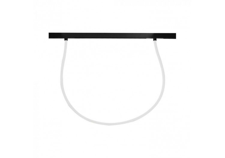 Éclairage sur rail magnétique intelligent led 23w, tube flexible cct 3 en 1, corps noir, Vt-42024-s- 10276 - V-tac